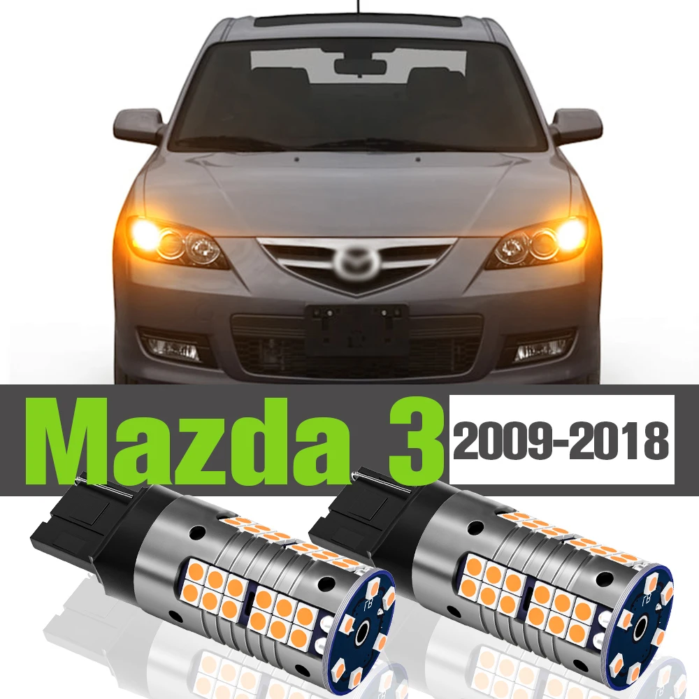 

2x LED Turn Signal Light Accessories Lamp For Mazda 3 BL BM BN 2009-2018 2010 2011 2012 2013 2014 2015 2016 2017