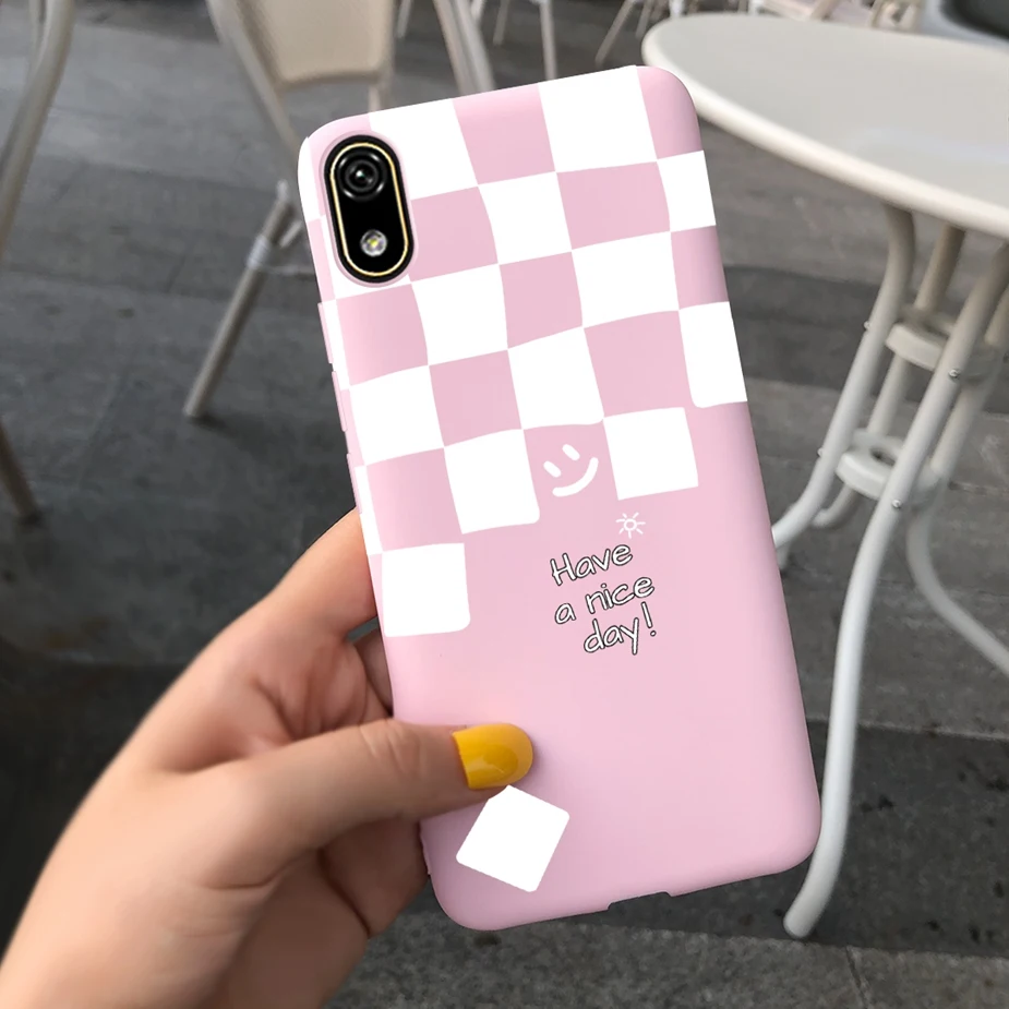 Stylish Painted Silicone Soft TPU Phone Case - Protective Back Cover Bumper