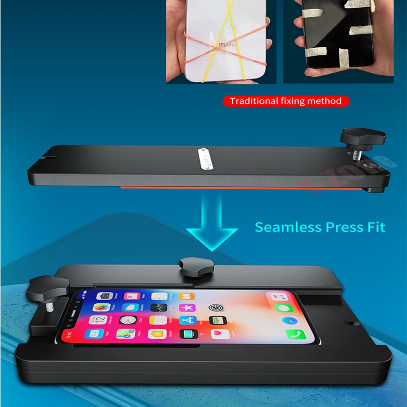 

AIXUN AX-FT08 360° seamless fit mobile phone repair fixture is suitable for all mobile phones to remove the screen and fix