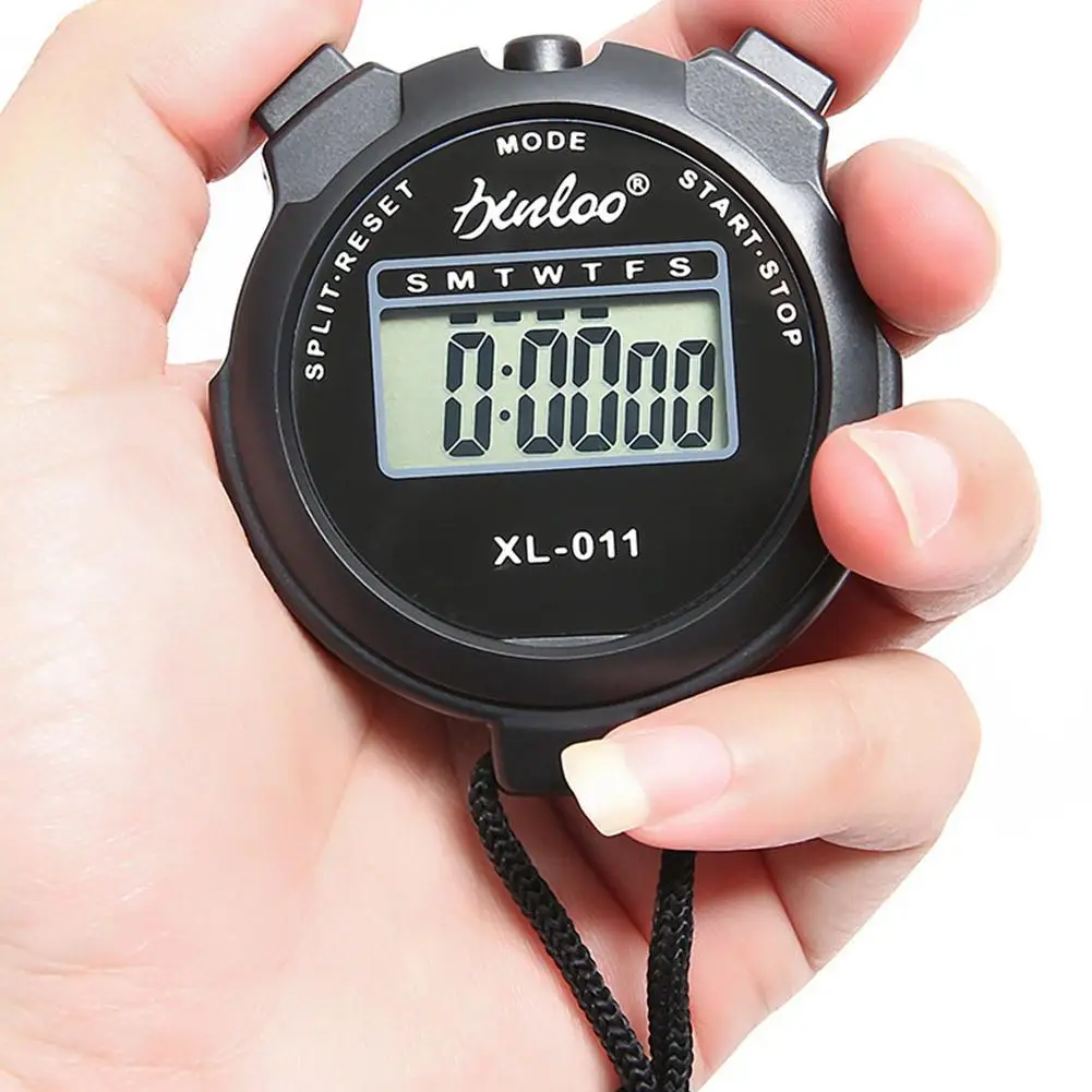 Chronomètre multifonctionnel, compteur, chronomètre de sport portatif, affichage numérique, minuterie de fitness, portable_voghion.com