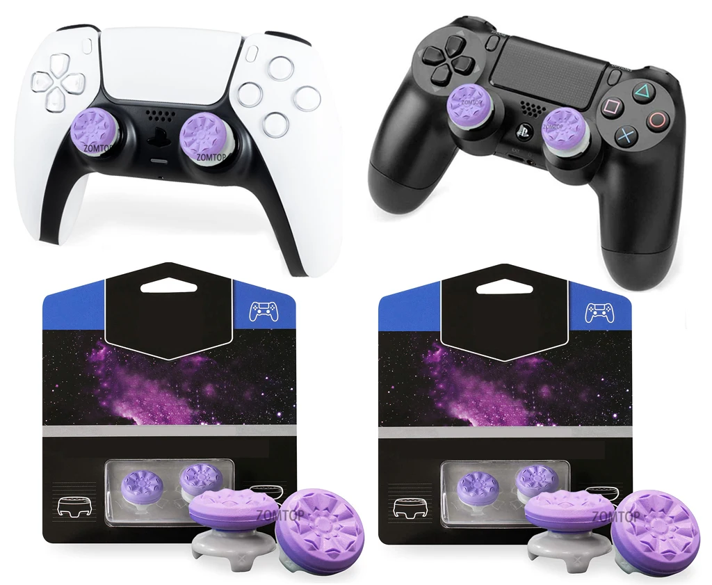 Fps Per Playstation 4 (Ps4 Ps5) Controller Joystick Performance Thumb Grips Extender Caps Accessori Per Ps4 Gamepad