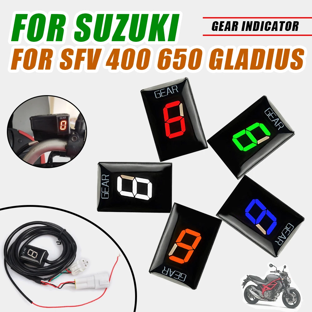 Per Suzuki Sfv650 Gladius Sfv400 Sfv 650 Sfv 400 Gladius 400 Accessori Moto Indicatore Di Marcia Ecu Misuratore Di Velocità Dell'Ingranaggio