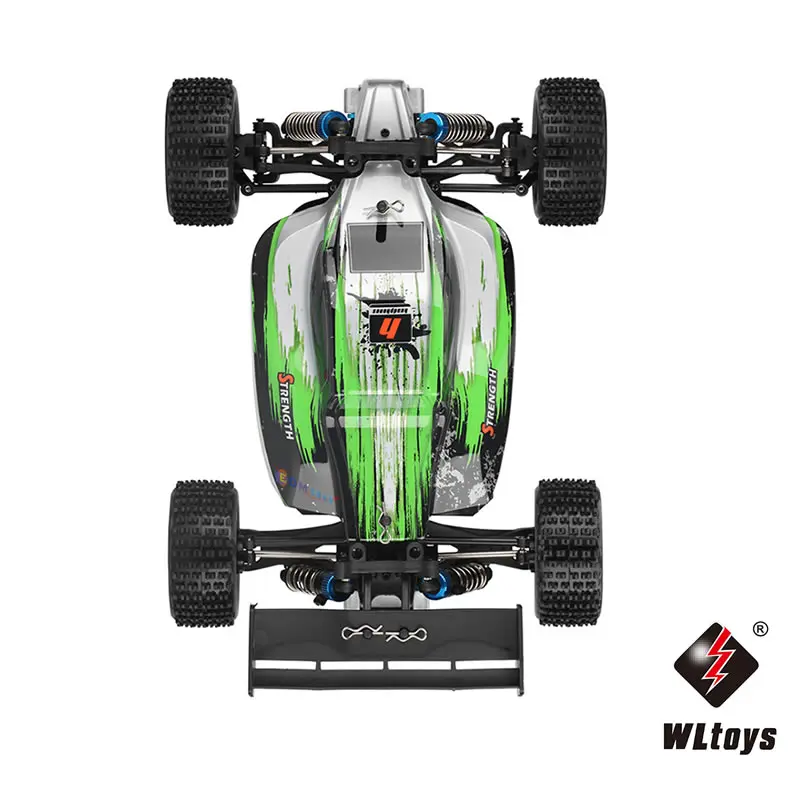 WLtoys WL A959 A959-A V2 1/18 4WD 2.4GHz Remote Control Drift RC Racing Car 35KM/H High Speed Off Road Vehicle Adults Kids Toys 4