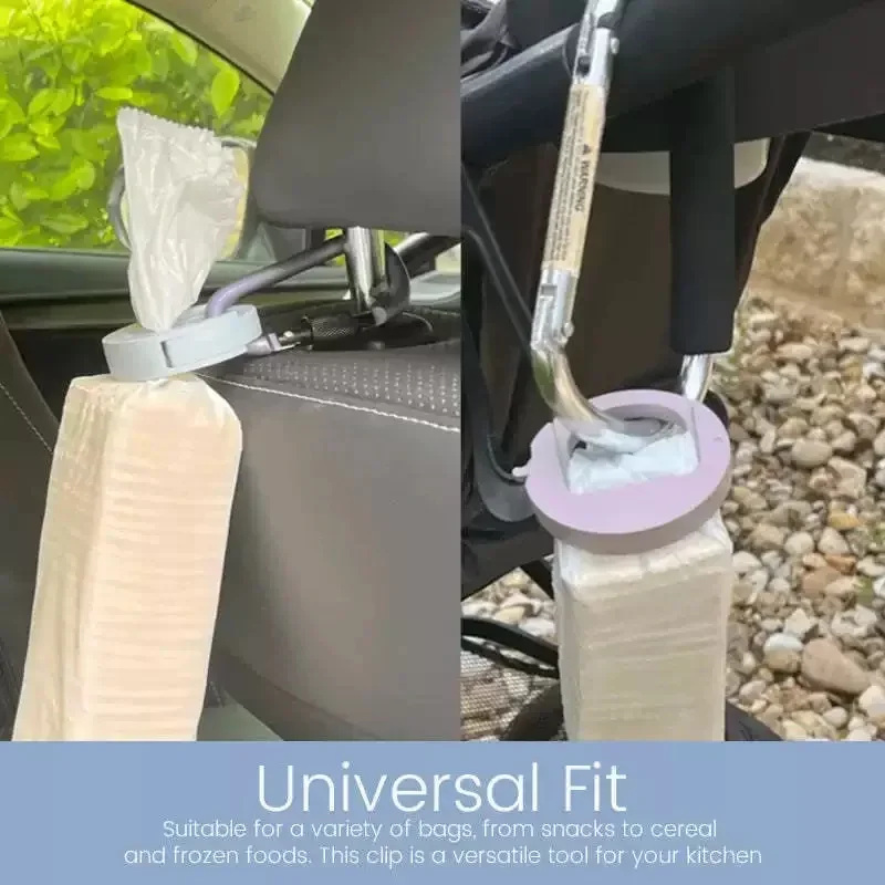 Plastic Food Sealing Clips for Freshness Secure Storage