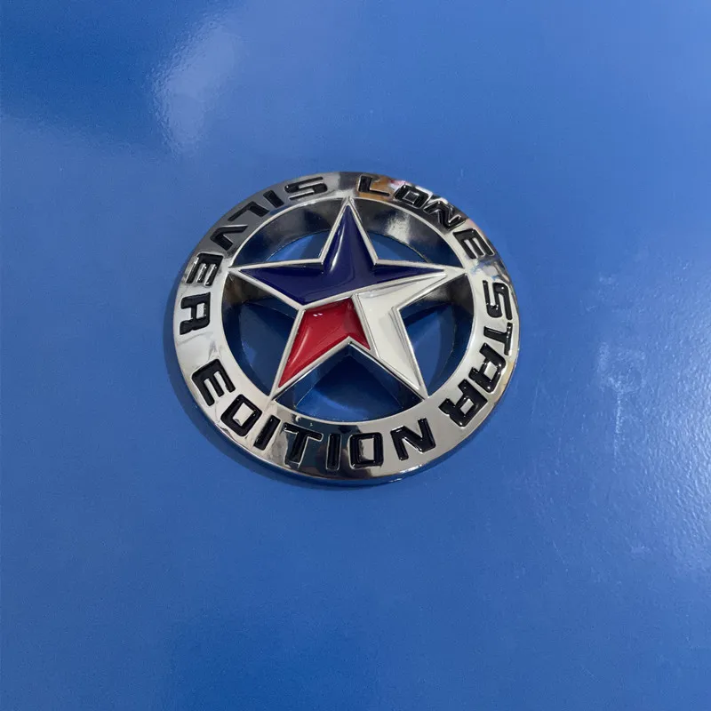 로고 배지 LoneStar EDITION 금속 자동차 스티커 Lone Star Texas 오프로드 수정 액세서리 자동차