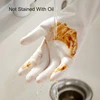 White Nitrile Gloves Extended And Durable Gloves For Kitchen Washing Waterproof Household Cleaning Tools Home Accessories 4