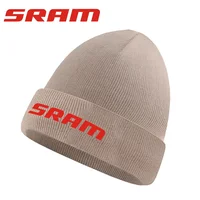SRAM solid color versatile autumn and winter knitted hat European and American workwear men's and women's brimless hat 1