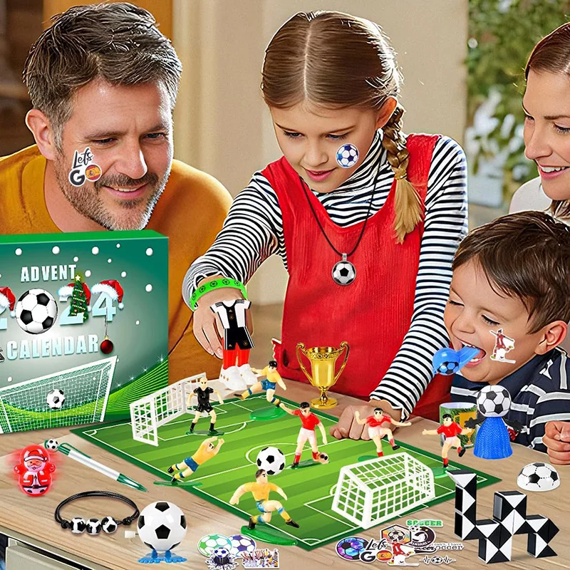 Football Advent Calendar Boy Girls 24 Football Gifts with Medal Whistle 24 Christmas Countdown Advent Calendar christmas countdown calendar christmas advent calendar