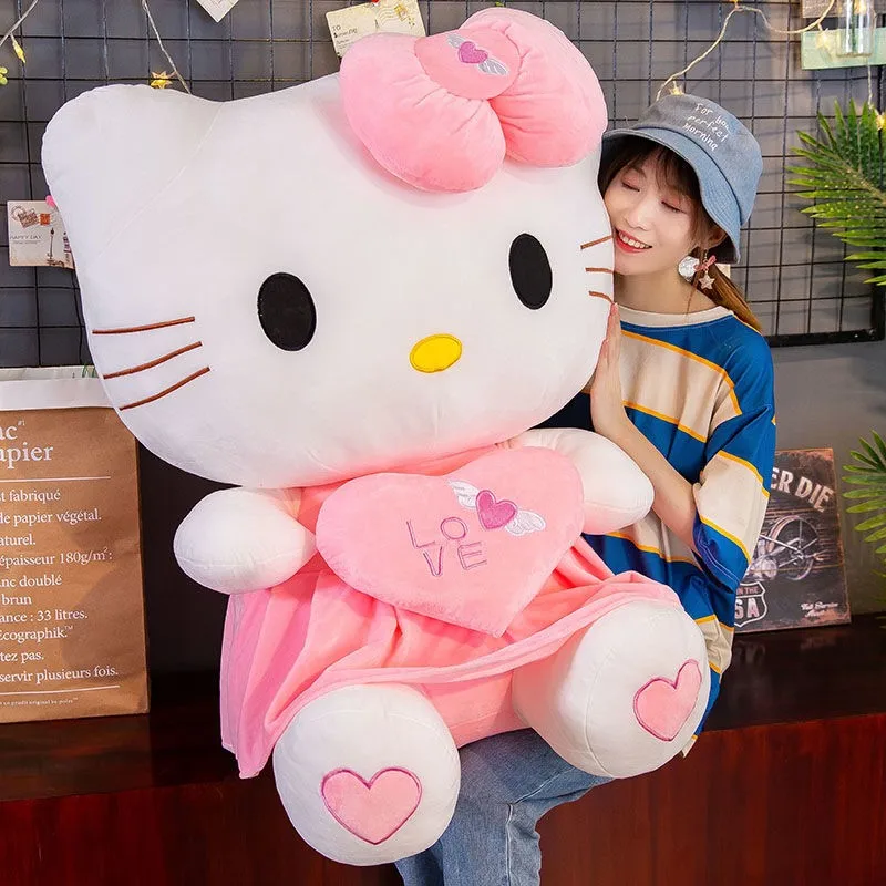 Peluche hello kitty grande taille