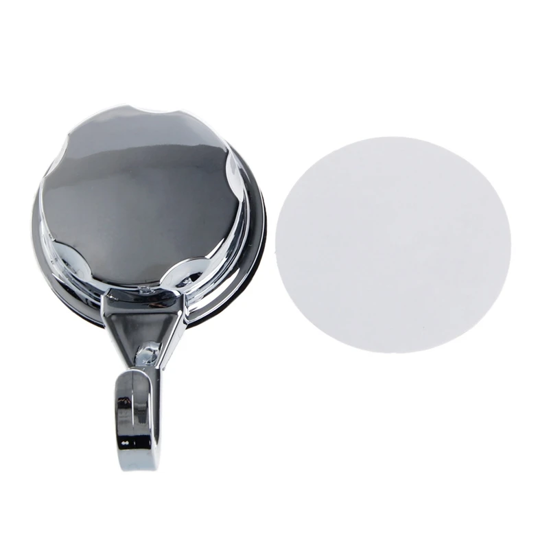 

Chromed Suction Cup Kitchen Hooks for Towel Hooks Bathroom Wall Hook Vacuum Hook Dropship