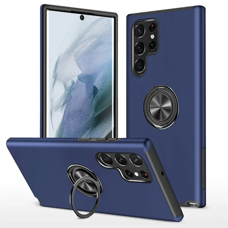 Universal Ring Holder Phone Case with Enhanced Grip and Protection