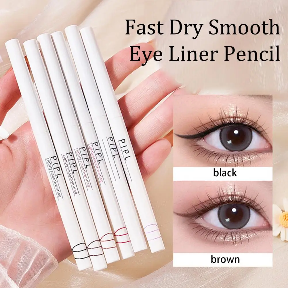 

Eye Liner Not Smudge Long-lasting Waterproof Non-fading High Pigmented Eye Makeup Sweatproof Fast Dry Smooth Eye Liner Pencil