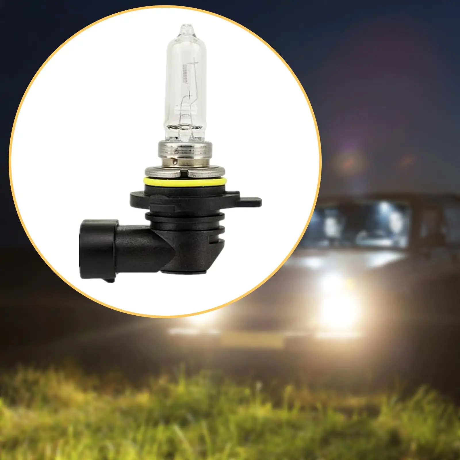 Halogen Headlamp Bulb Durable Clear Car Lights Halogen Bulbs Replacement