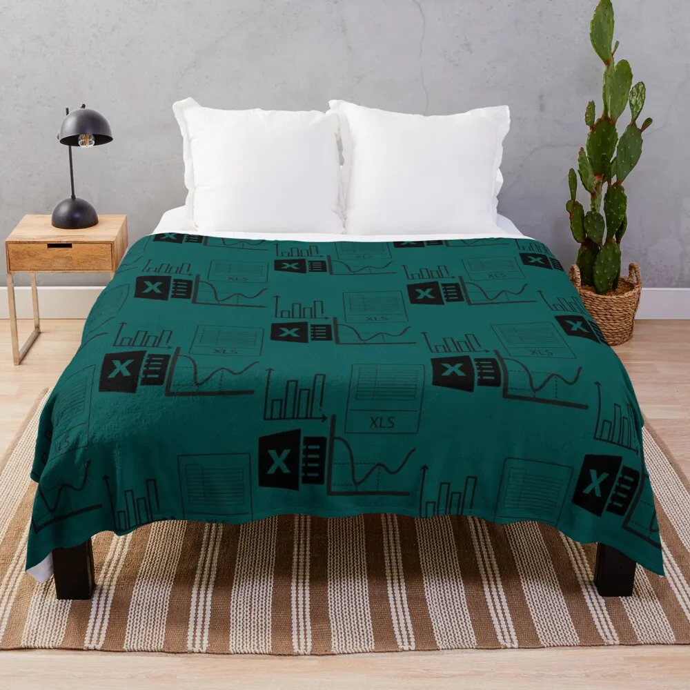 

Excel Data Analytics Throw Blanket blankets and throws Extra Large Throw manga Blankets