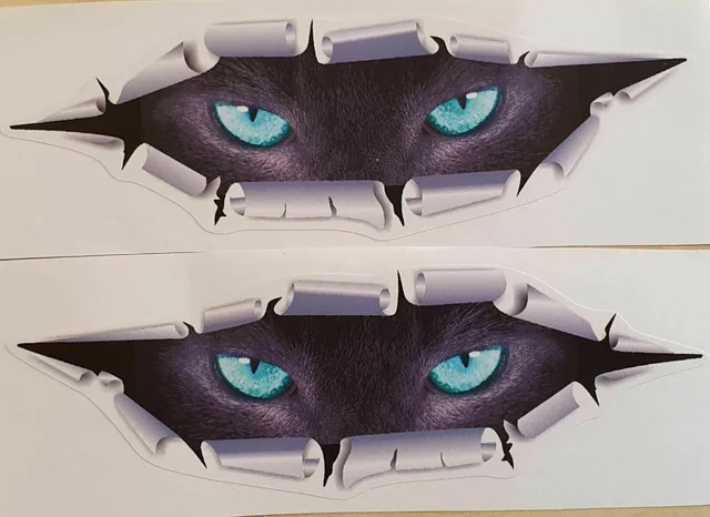 

Monster Gazing Eye 2 Car Sticker Adhesive 19CM