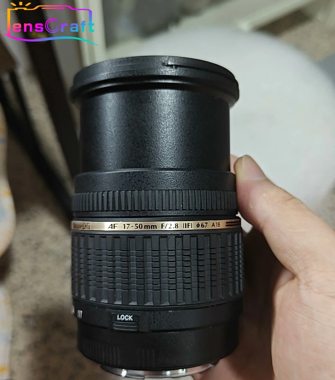 98% 새것 SP 오토 포커스 17-50mm F/2.8 XR Di-II LD SP 비구면 (IF) 줌 렌즈 탐론용