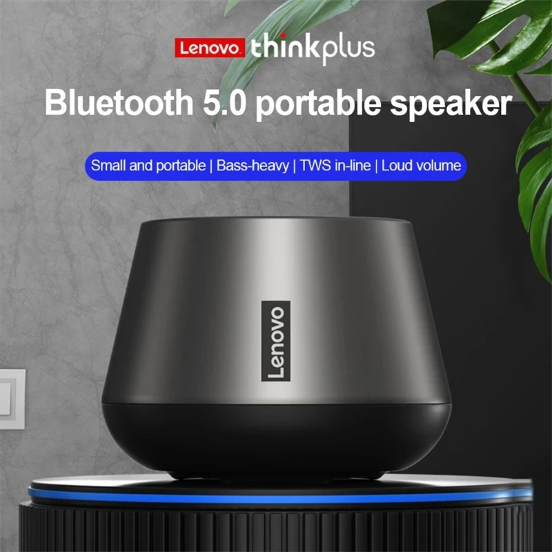 Bluetooth Speaker Lenovo K3pro Portable Wireless Stereo Surround Metallic Outdoor Waterproof