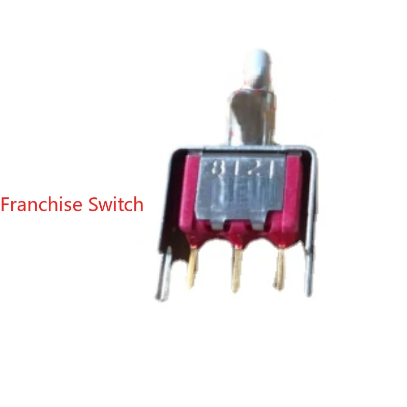 

10PCS 8121SD3V3GE Self Reset 1A120V Power Button Gold Plated Foot Switch