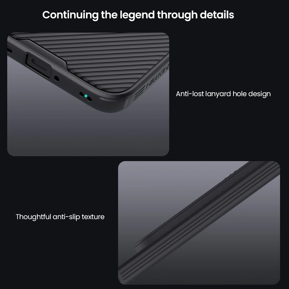 Für Redmi Note 15 Pro 5G Hülle NILLKIN Fitted Case Camshield Shield Hülle Objektivschutzhülle für Redmi Note 15 Pro 5G – Detail 17