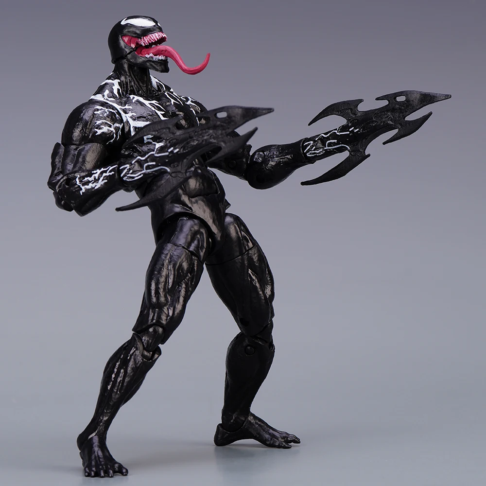 Venom Action Figure Hasbro SHFiguarts Symbiote Head Carving
