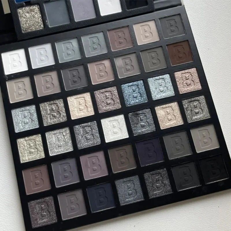 42 Color Eye Shadow Palette Original Korean Makeup Original High-end Makeup Grey Blue Smoky Seductive Christmas Fashion