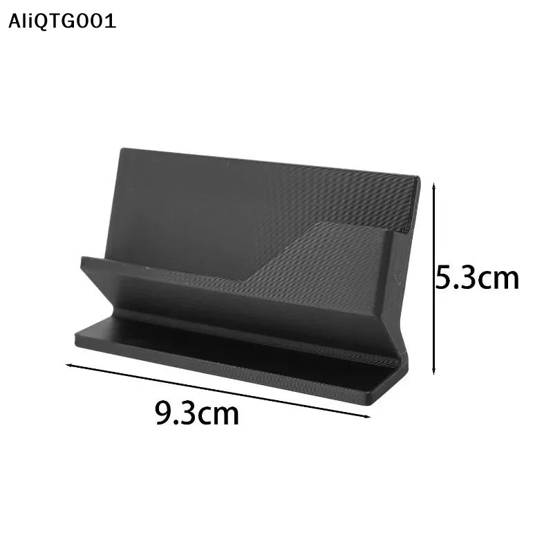 1PC 미니멀리스트 명함 홀더 플라스틱 데스크탑 정리함 모든 크기의 카드 보관 및 전시에 적합