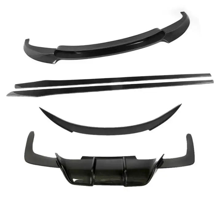

Real Carbon Fiber Front Lip Bumper & Side Body Skirt&Trunk Wing Spoiler& Rear Diffuser Cover For BMW F06 F12 F13 M6 640i 650i