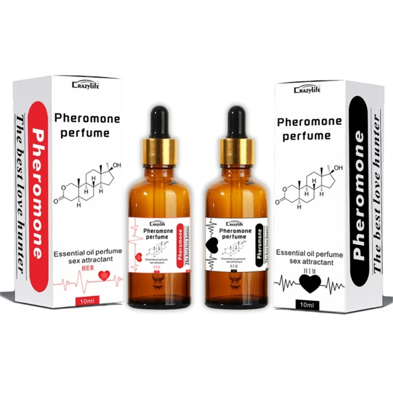 Phero Couples Sex Pheromone Flirting for Men/Women 20ml Erotic Long Lasting U1JD