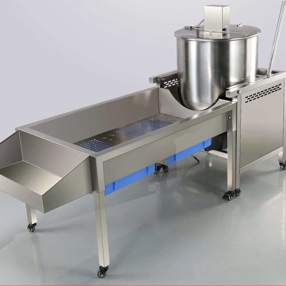 Commercial Gas Popcorn Maker Stainless Steel Gas Popcorn Machine Large-size Machine