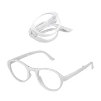 Lunettes de lecture pliables à mise au point automatique 2 pièces – format de poche portable, blocage de la lumière bleue, montures rondes élégantes, design unisexe 5