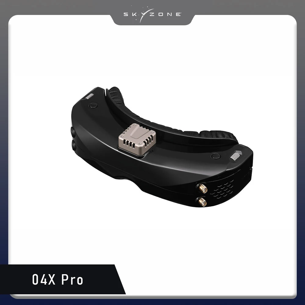 Drone goggles accessories goggles screen receiver ips screen receiver SKYZONE SKY04X PRO OLED 5.8G 48CH 1920X1080 Steadyview receiver DVR FPV goggles head tracker fan for RC airplane racing drone