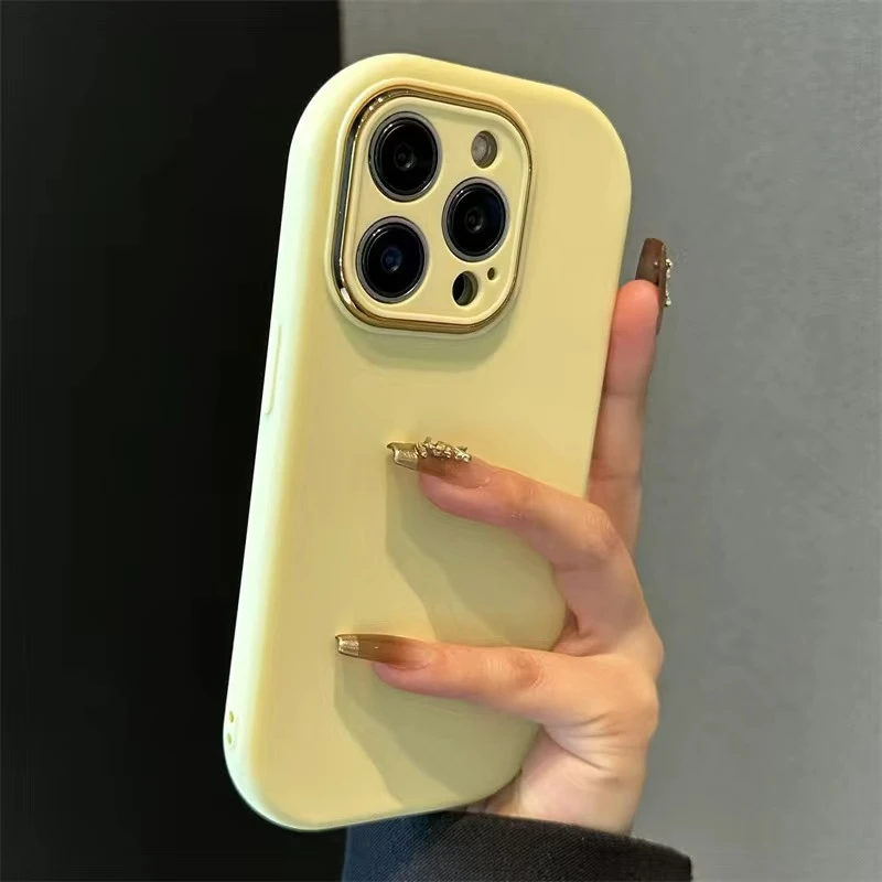 Premium Soft Silicone Candy Phone Case - Shockproof Bumper Back Cover