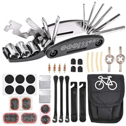 Comprehensive Bicycle Repair Kit with Multi - Tool and Pump (1 Set Tool)