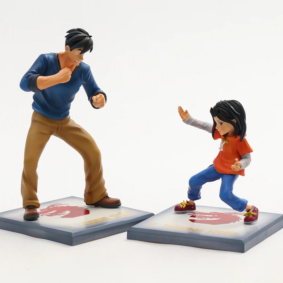 

Jackie Chan Adventures Jackie Chan / Jade Chan PVC Figure Anime Figurine Model Toy Doll Gift