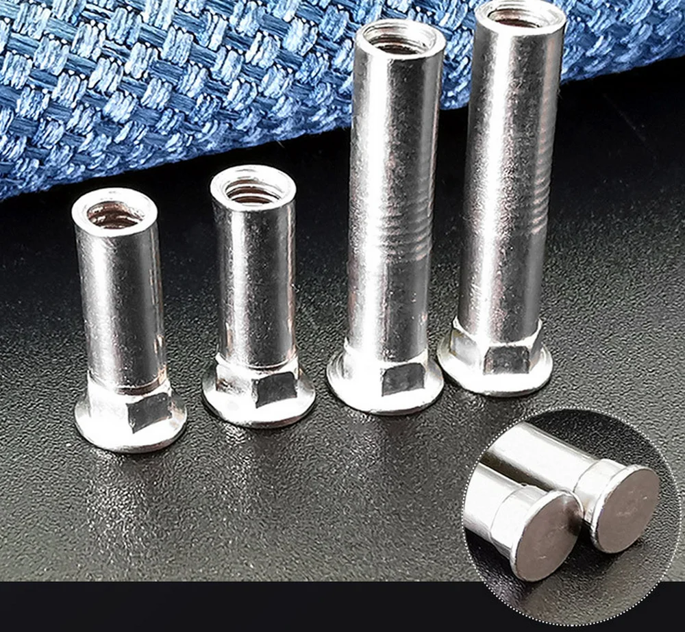 10Pcs Snap-Off Anti-Theft Cuttable Screws Hexagonal Sleeve Fixings M4 X 60/70/80/90/100/110/120mm Door Handle Spare Parts hex socket screw hexagon socket screw hexagon socket head screw