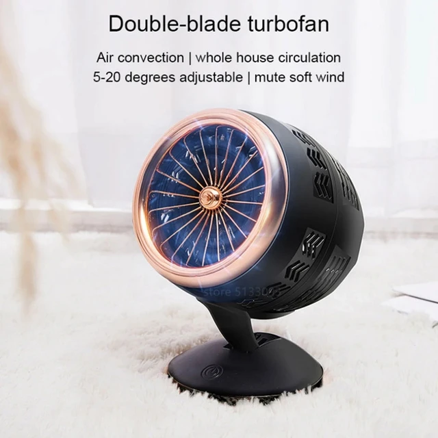 Twin Turbo Small Usb Fan 5v Portable Mini Portable Table Fan For Home  Electric Desk Fan Silent Air Cooling _ - AliExpress Mobile