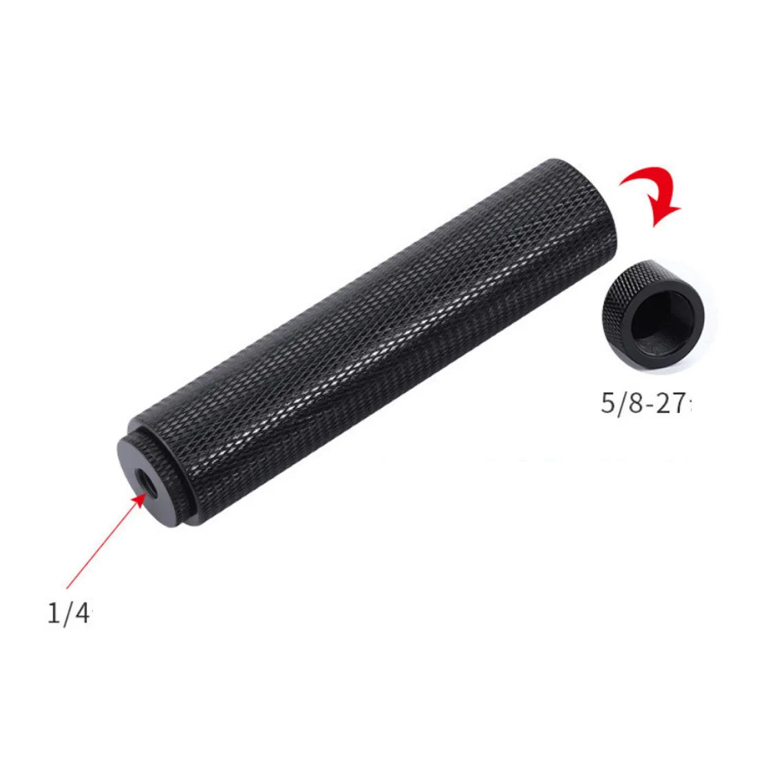 Zeadio Stabilisateur Pour Caméra Téléphone GoPro, Poignée Pliable