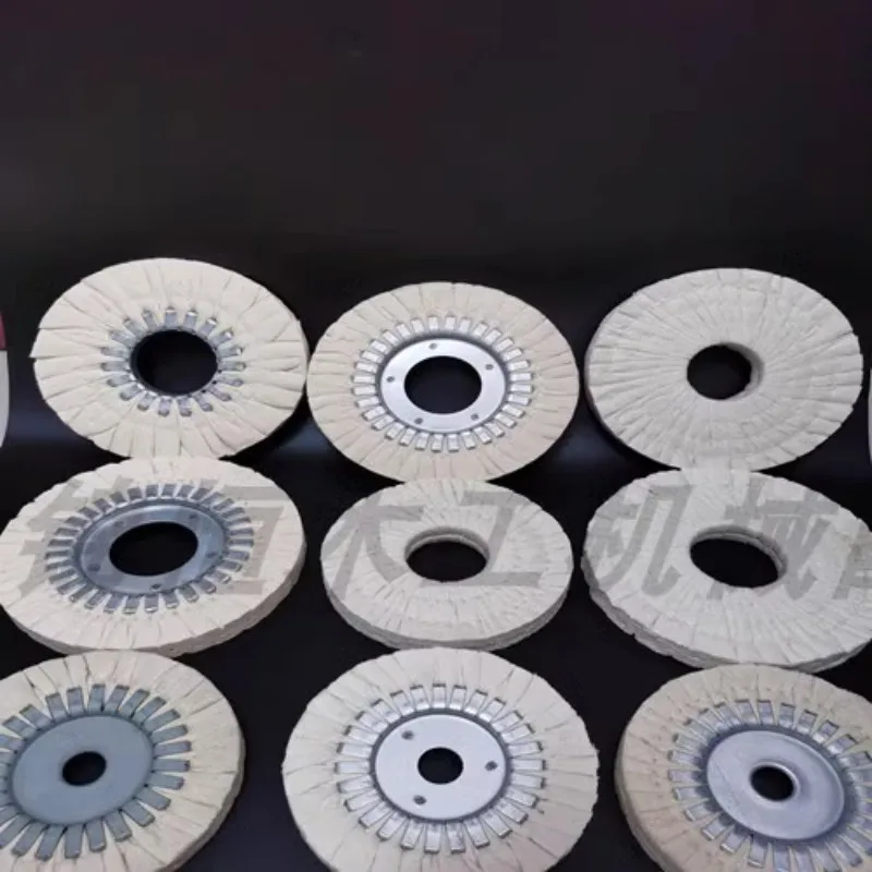 Cotton Airway ing Polishing Wheel Fabric Core and Iron Wheel for KDT Nanxing Shunde Homag Edge Banding Machine Accessories
