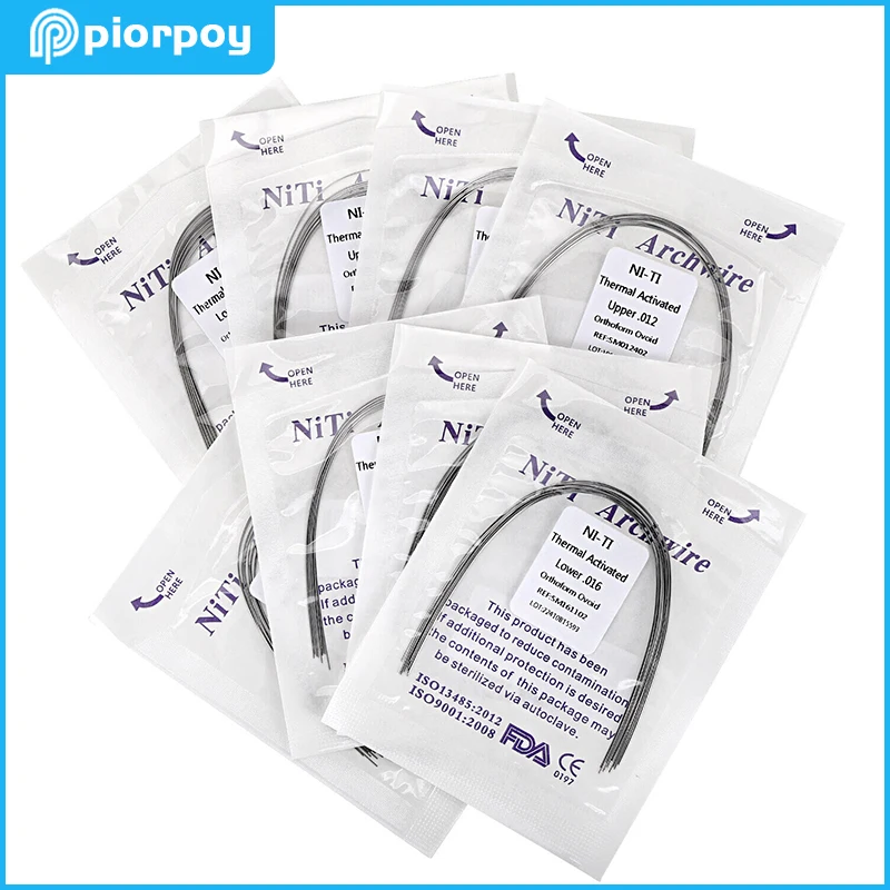 5 Confezioni Dentale Filo Di Acciaio Inossidabile Fili Per Arco - Foto 4