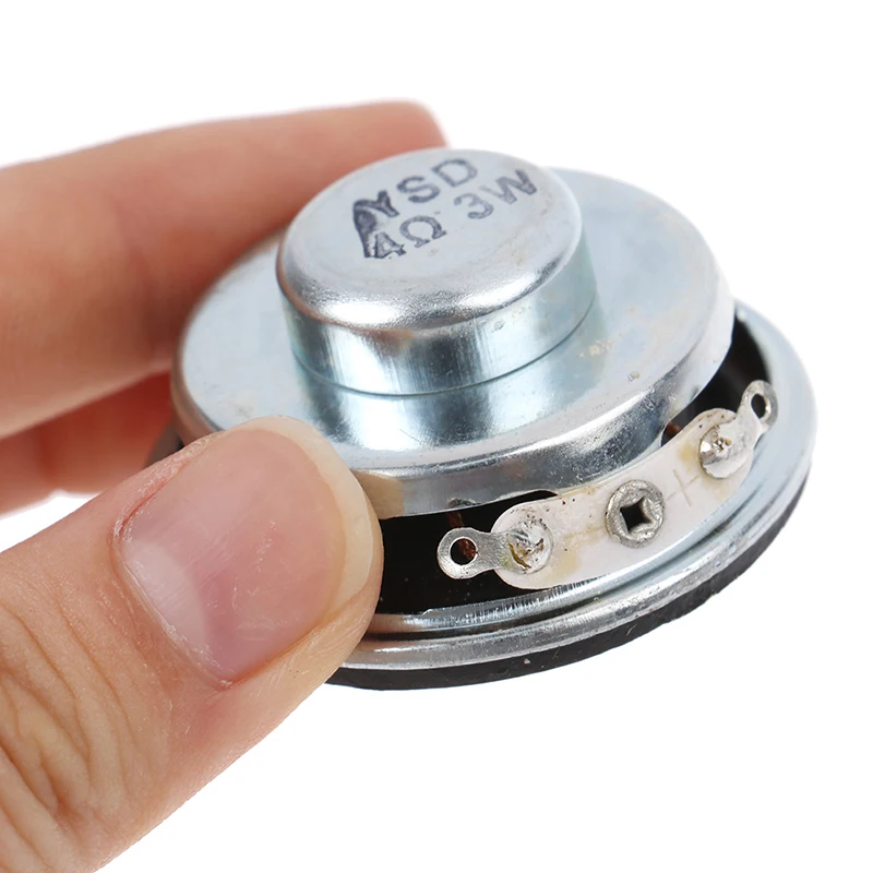 Новый Динамик Диаметром 40 мм, 3 Вт, 4 Ом, мини-динамик, усилитель ...