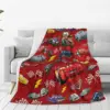 Cars Lightning McQueen 95 Flannel Blanket Life Is A Highway Super Warm Throw Blanket for Couch Bed Picnic Bedspread Sofa Bed 2