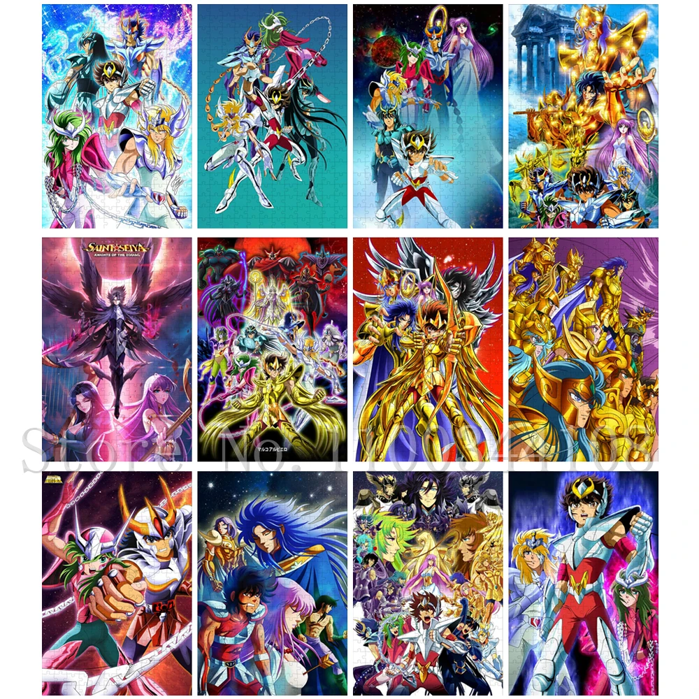 聖闘士星矢 ジグソーパズル 1000ピース 300/500/1000ピース 聖闘士星矢 パズル 大人向け クラシック