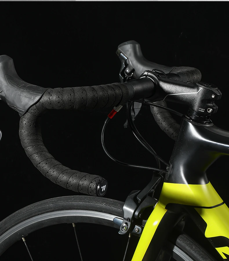 WEST BIKING Atmungsaktives Weiches Fahrrad-Lenkerband Hochelastisches EVA Rennrad Stoßdämpfendes Rutschfestes Wickelband Mehrere Packoptionen – Detail 2
