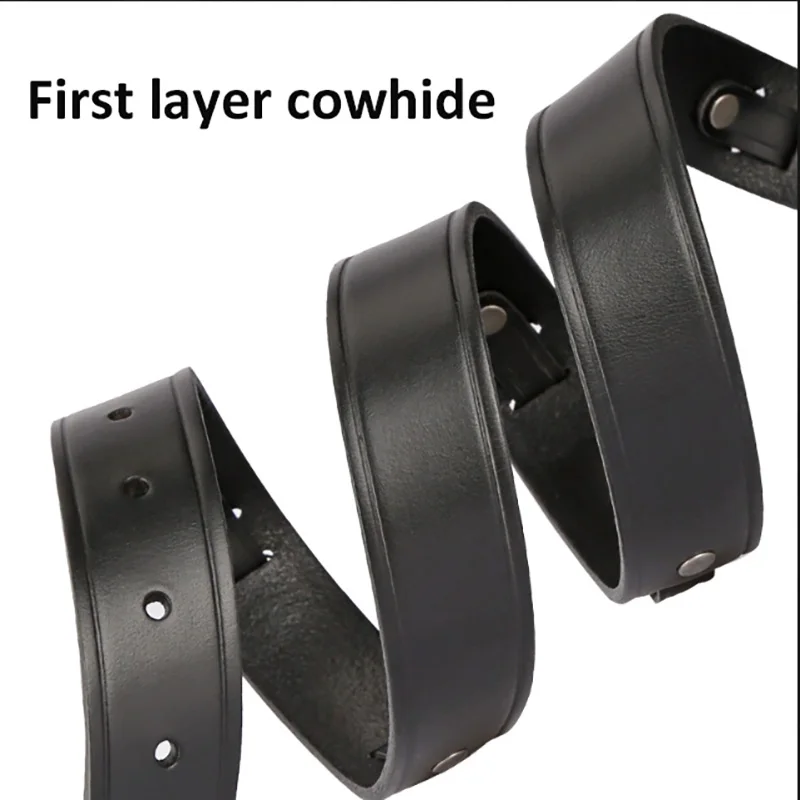 Cavassion English Equestrian Belt Men Women Horse Riding Stirrup Strap Genuine Leather Top Layer Cowhide Stainless Steel Buckle 4