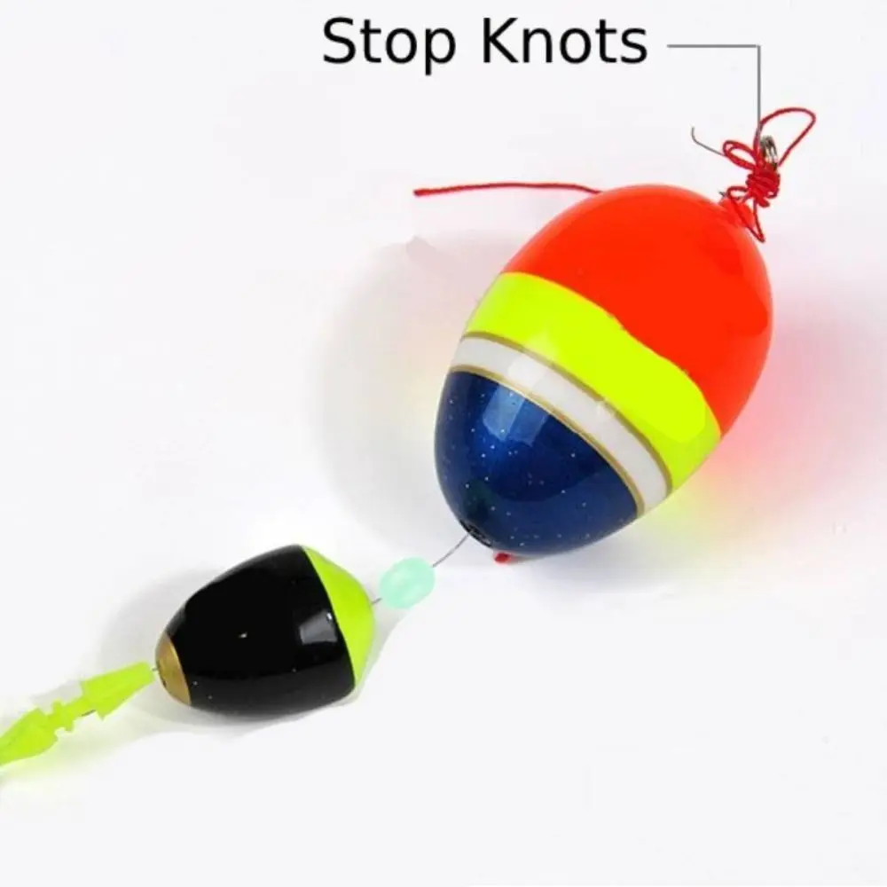 Description Picture 6 of item50pcs Cotton Thread Bobber Looper Stop Knots Cord String Rope Buoy Fishing Float Accessories Tool for Rock