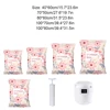 Foldable Vacuum Storage Bag For Clothes Organizer Say Goodbye To Clutter Space Saving Organizer - Electric pump 3