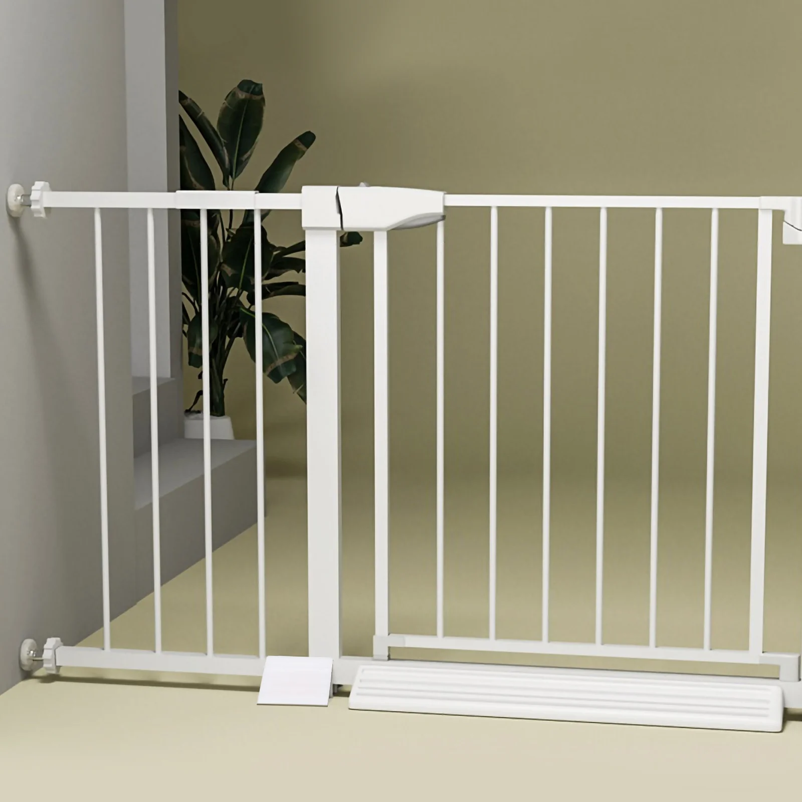 4Pcs Fence Bases Garden Border Fence Supports Courtyard Accessories Dog Braces garden fence base