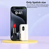 Mini 10000mAh Power Bank Built Cable Portable Mobile Phone Charger External Battery Capsule Powerbank for  IPhone Samsung Xiaomi 5