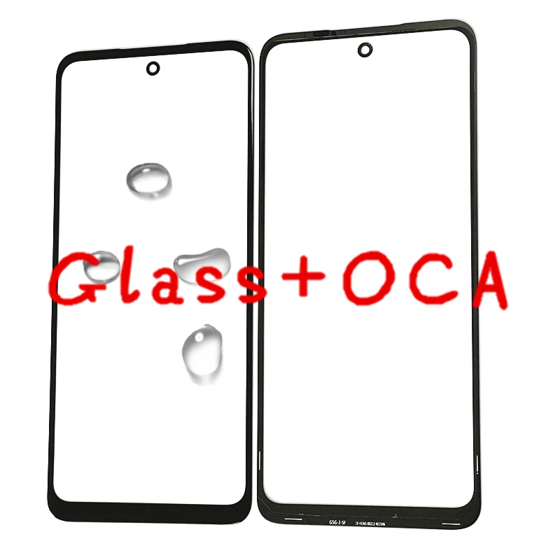 

Glass+OCA Front Outer Screen Glass Lens Replacement Touch Screen LCD Cover For Motorola Moto G (2022) XT2213