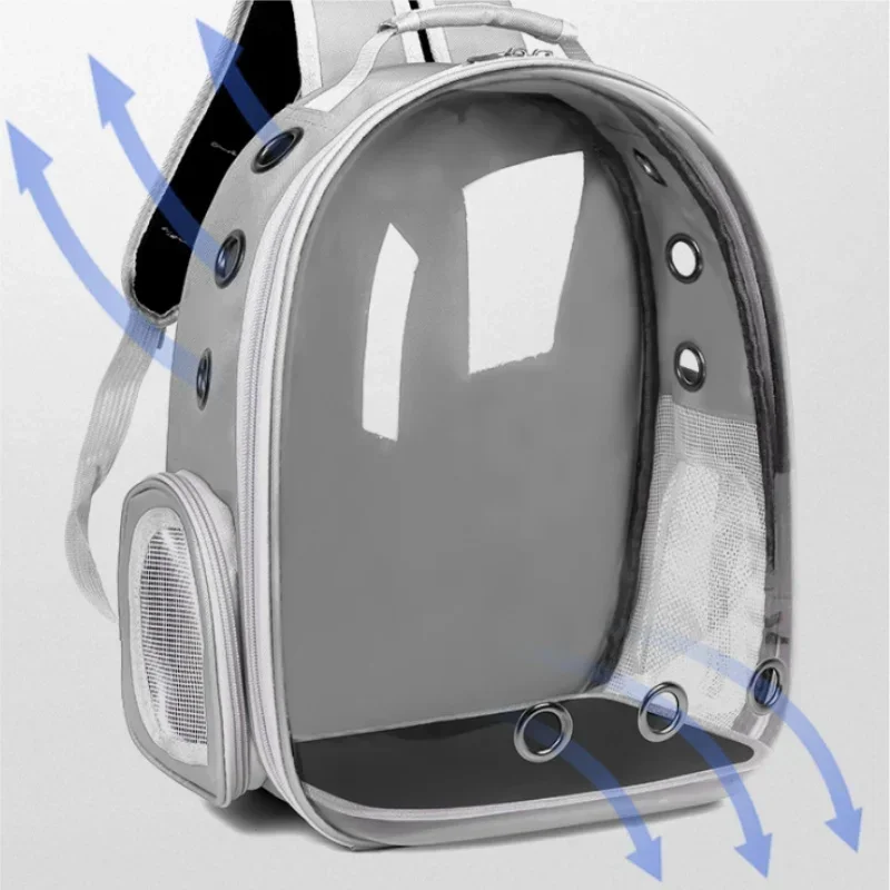 Transparent Cat Carrying Bag Space Pet Backpacks Breathable Portable Backpack Puppy Dog Transport Carrier Space Capsule Bags
